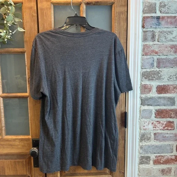 Ghostbusters‎ Mens XL Mad Engine Graphic T-Shirt Heather Charcoal Logo Tee - Picture 2 of 4